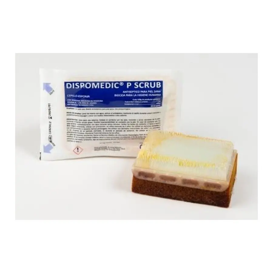 DISPOMEDIC P SCRUB – Cepillo/Esponja con povidona yodada