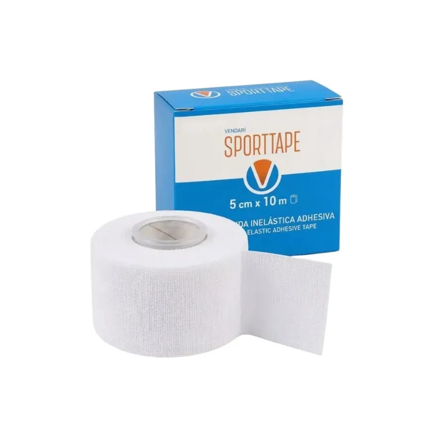 Venda Vendari Sporttape blanca 5 cm x 10 m