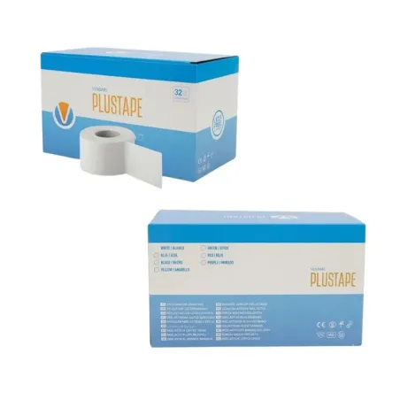 Vendari PLUSTAPE – Venda Inelástica 3,8 cm x 10 m Blanco