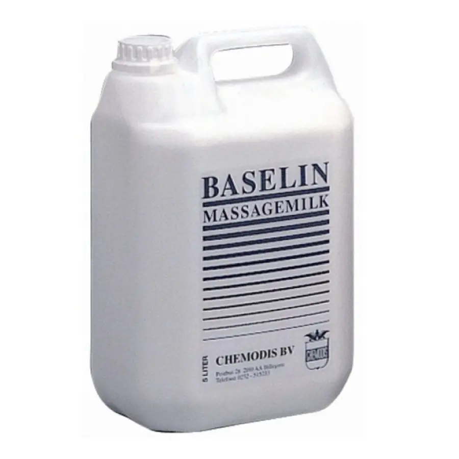 Baselin Massage Milk 5L. Disponible SIVEMEDICAL. Entrega 24/48h Baselin Massage Milk 5L. Disponible SIVEMEDICAL. Entrega 24/48h