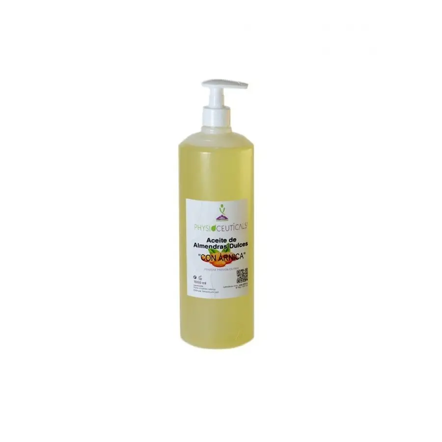 Aceite de almendras con árnica. Aceite de almendras con árnica.