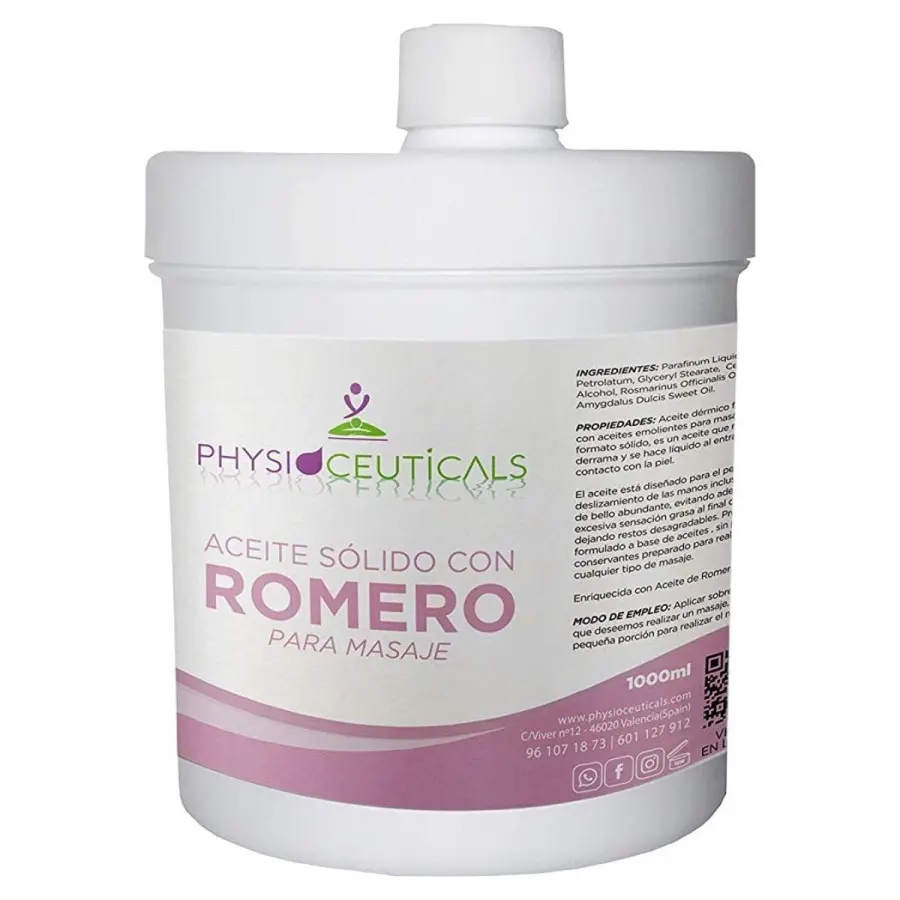 Aceite sólido con romero Aceite sólido con romero