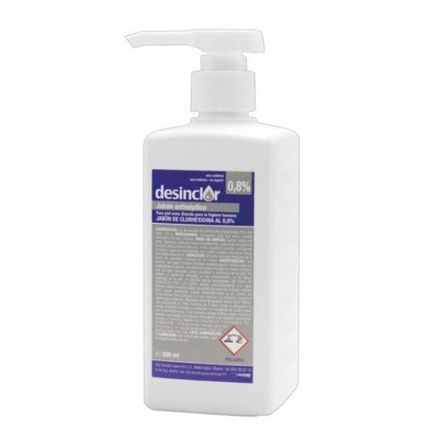 DESINCLOR Jabón - etiqueta azul - 0,8% 500 ml
