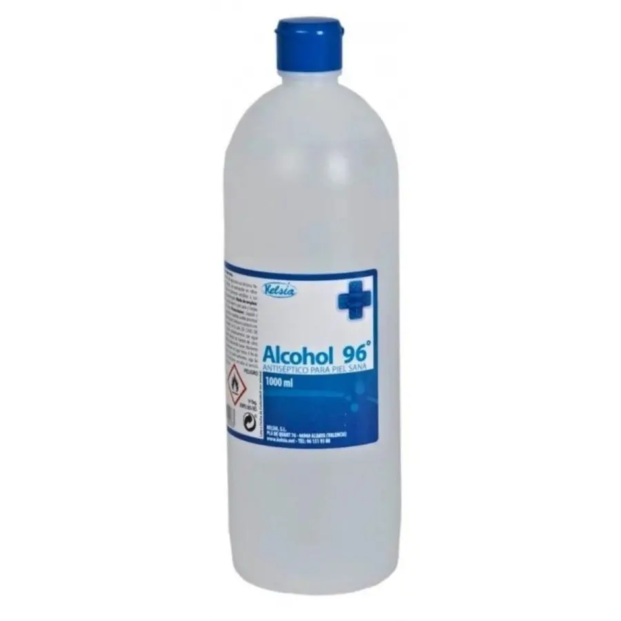 Alcohol 96º. Disponible en 1000ml. Entrega 24/48 horas Alcohol 96º. Disponible en 1000ml. Entrega 24/48 horas