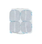 Electrodos Autoadhesivos 5x5 con cable. (4 uds)