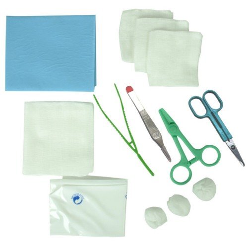 Comprar Set de curas estéril con tijeras Littauer y fórceps.
