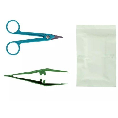 Set de suturas estéril con tijeras Littauer