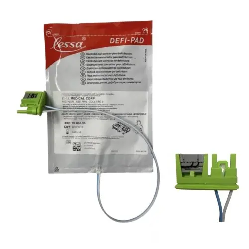 Electrodos pediátricos para desfibriladores Zoll AED Plus/Pro