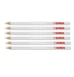 Lápiz dermográfico color blanco. Caja de 6uds.