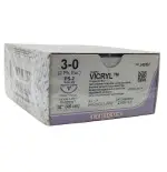 Sutura Ethicon VICRYL incolora 3/0 45cm. Disponible caja 36ud.