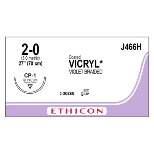 Sutura Ethicon Vicryl violeta 2/0 70cm