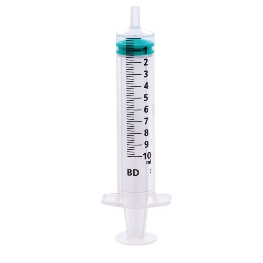 Jeringa BD Emerald 10 ml de 3 cuerpos. Cono concéntrico. Caja de 100 Jeringa BD Emerald 10 ml de 3 cuerpos. Cono concéntrico. Caja de 100