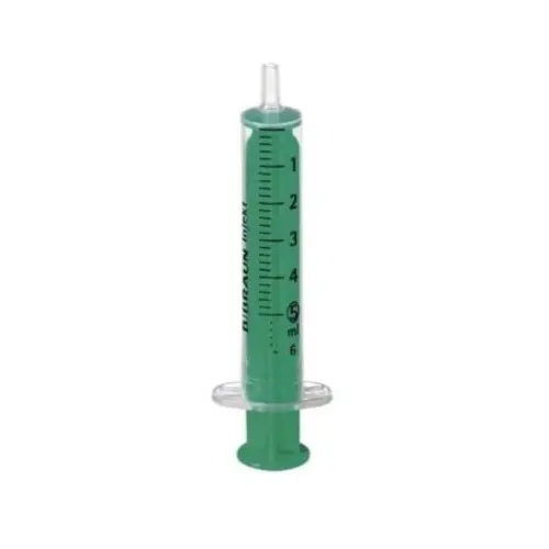 Jeringa INJECKT 2 cuerpos, 5ml. 100 uds.