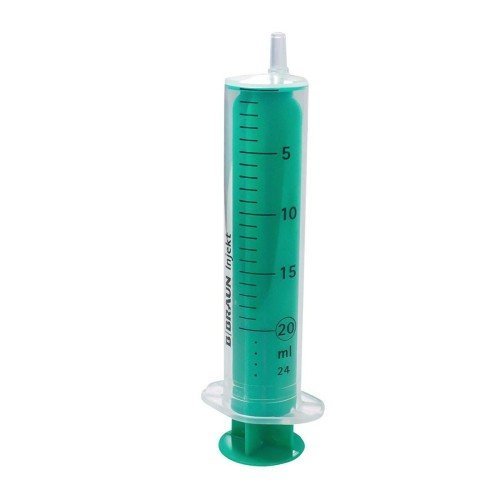 Jeringa 20 ml INJECKT 2 cuerpos. 100 uds.