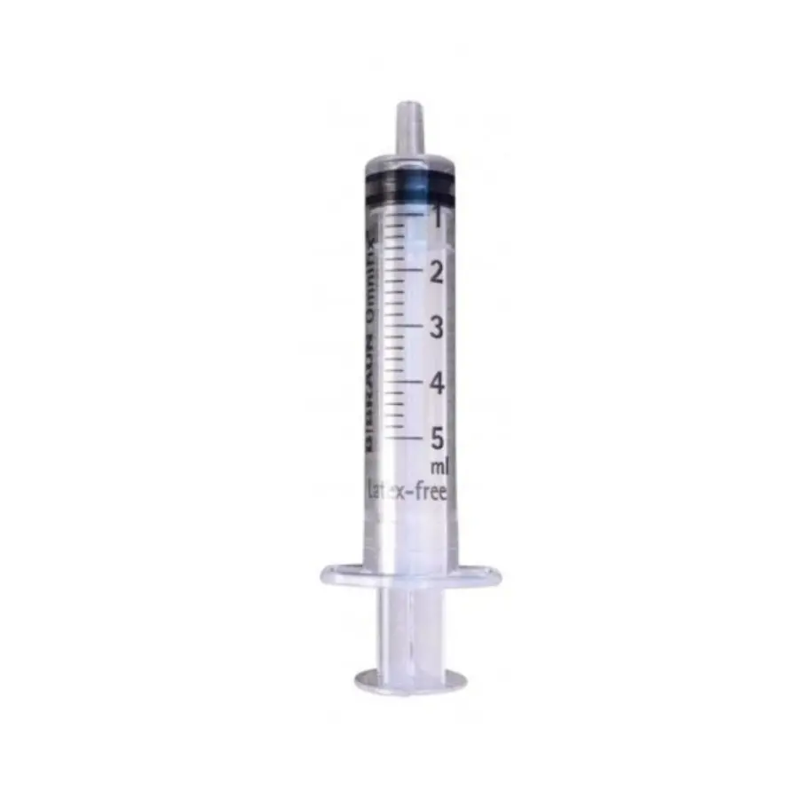 Jeringa 5 ml Omnifix de 3 cuerpos látex free 100 uds. Entrega 24/48H. Jeringa 5 ml Omnifix de 3 cuerpos látex free 100 uds. Entrega 24/48H.