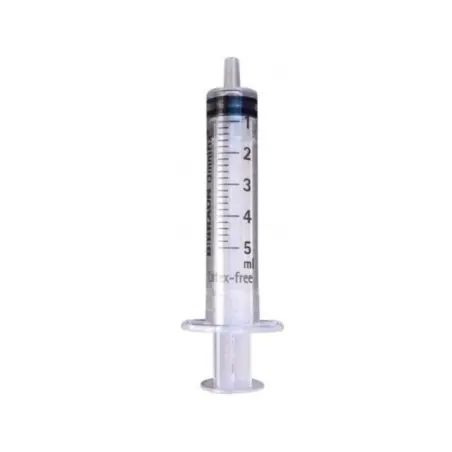 Jeringa 5 ml Omnifix de 3 cuerpos látex free 100 uds. Entrega 24/48H.