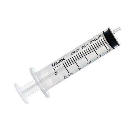 Jeringa 5 ml NIPRO de 3 cuerpo