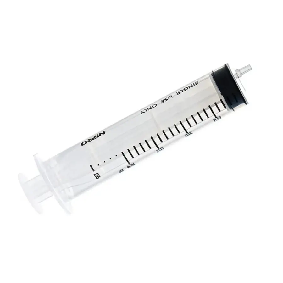 Jeringa 20 ml NIPRO de 3 cuerpos.50 uds. Jeringa 20 ml NIPRO de 3 cuerpos.50 uds.