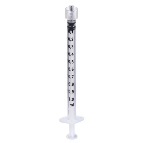Jeringa 1 ml OMNIFIX Luer-Lock 3 Cuerpos. 100 uds.