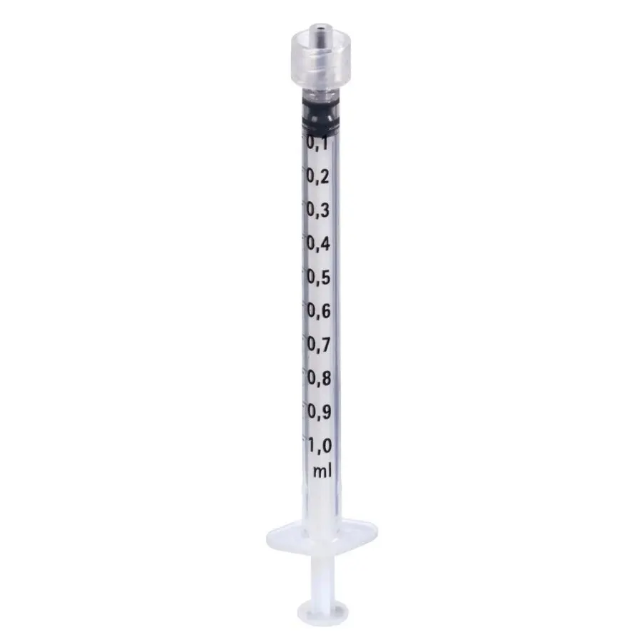 Jeringa 1 ml OMNIFIX Luer-Lock 3 Cuerpos. 100 uds. Jeringa 1 ml OMNIFIX Luer-Lock 3 Cuerpos. 100 uds.
