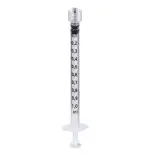 Jeringa 1 ml OMNIFIX Luer-Lock 3 Cuerpos. 100 uds.