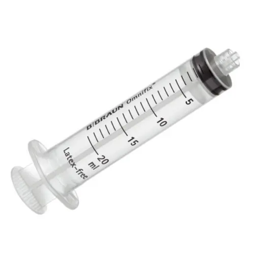 Jeringa 20 ml OMNIFIX Luer-Lock . 100uds.Disponible en Sivemedical