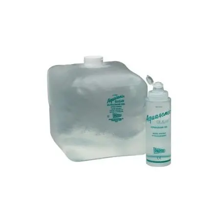 Gel de UltrasonidosAquasonic Clear. Disponible 250ml o 5L.
