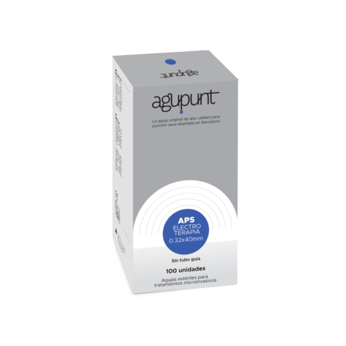 Agujas IPEN 0,32x40 mm sin tubo guía azul. 100 uds| Sivemedical
