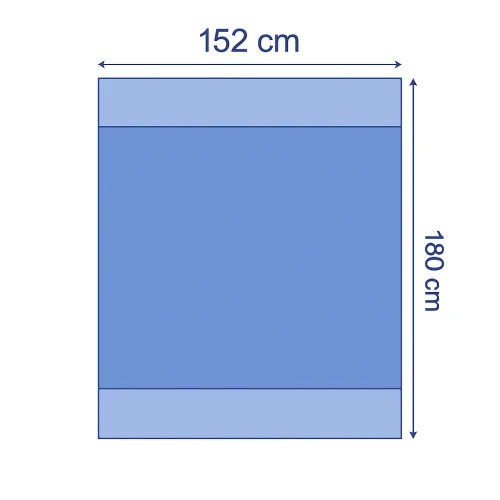 Cubremesa estéril 152x180 cm reforzado | SIVEMEDICAL