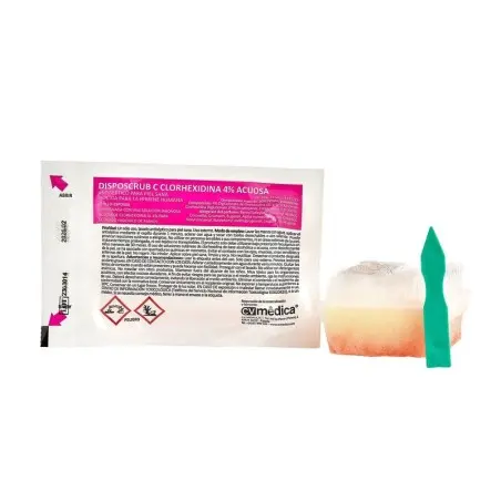 Cepillo quirúrgico con clorhexidina 4 % DISPOSCRUB C | SIVEMEDICAL