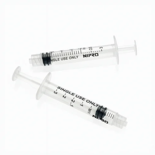 Jeringa 2ml NIPRO Luer-lock 3 cuerpos. 100 uds