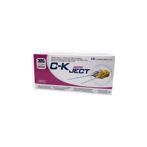Aguja dental C-K JET 0,3x12mm 100 uds. Extracorta | Simevedical