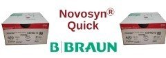 Novosyn® Quick es una sutura trenzada de poliglactina 910 con un perfil de degradación rápido.